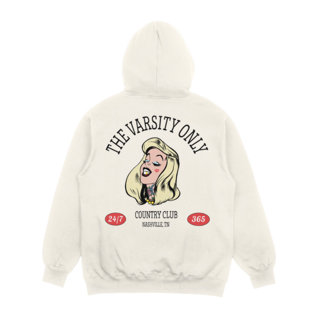 The Country Club Hoodie - Independent Ivory