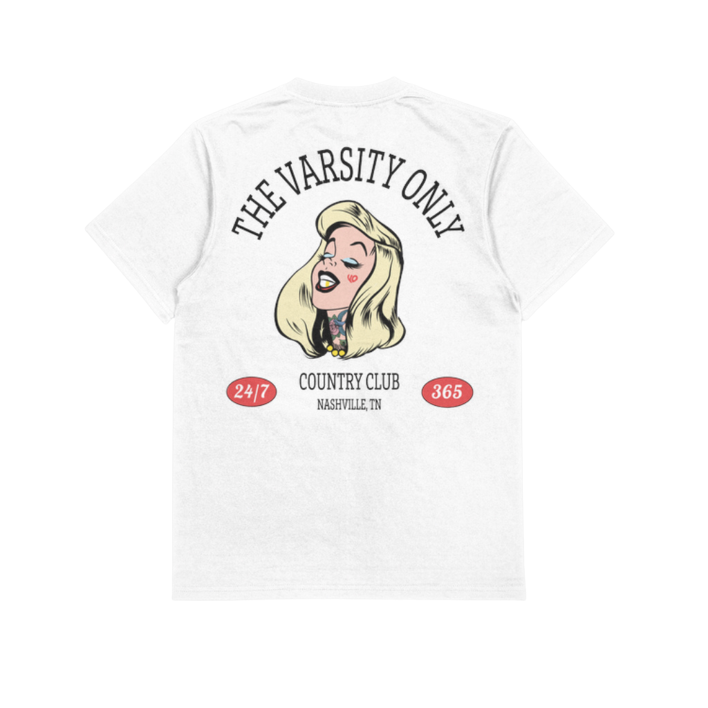 The Country Club Tee - Westside White